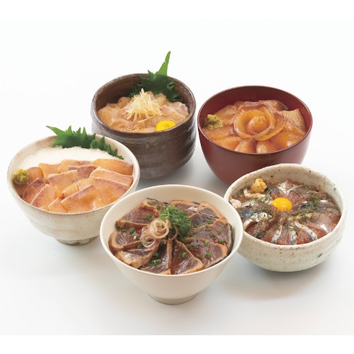 【お歳暮／おとりよせ】 高知の海鮮丼の素 ５種セット 【ご注文は1月25日まで】