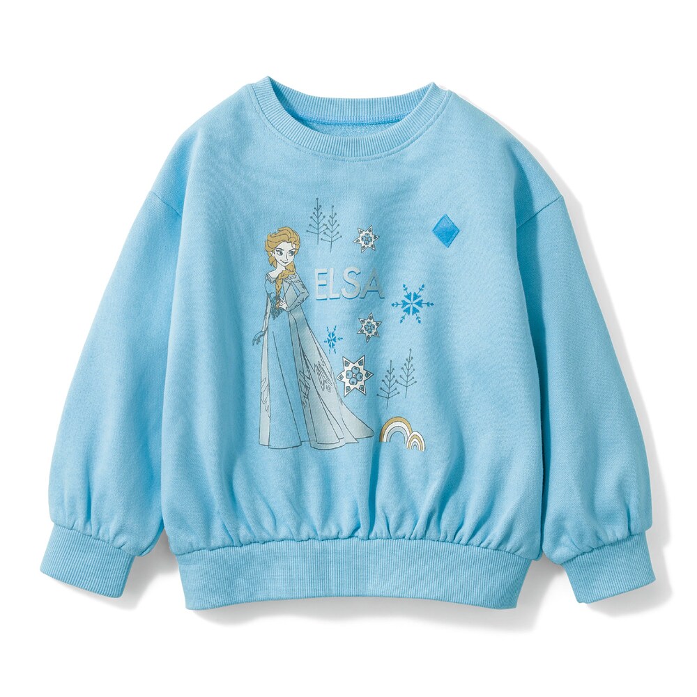 【ディズニー/Disney】名札ココ裏毛バルーンプルオーバー(選べるキャラクター) 【子供服】