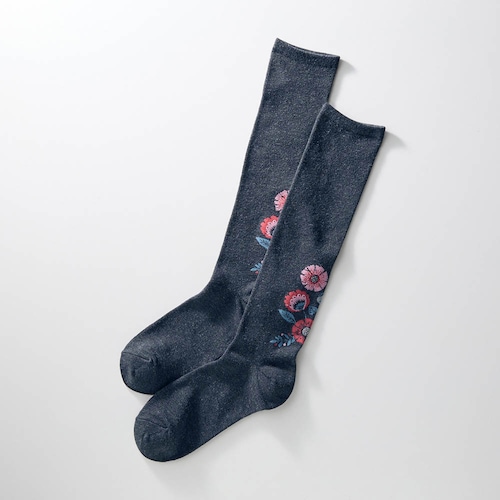 ウール混ハイソックス 「ミニラボ」