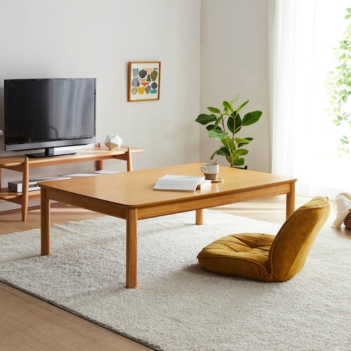 ダイニングテーブルとしても使えるこたつテーブル ＜幅120／150cm＞