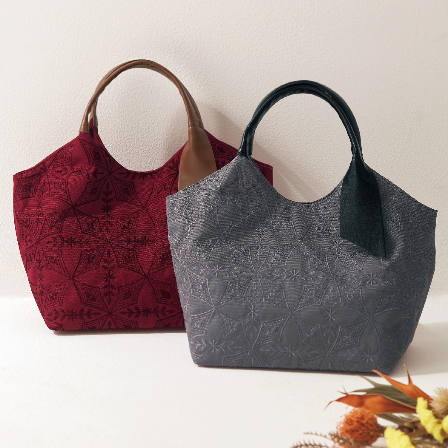 刺繍 バッグの通販|通販のベルメゾンネット