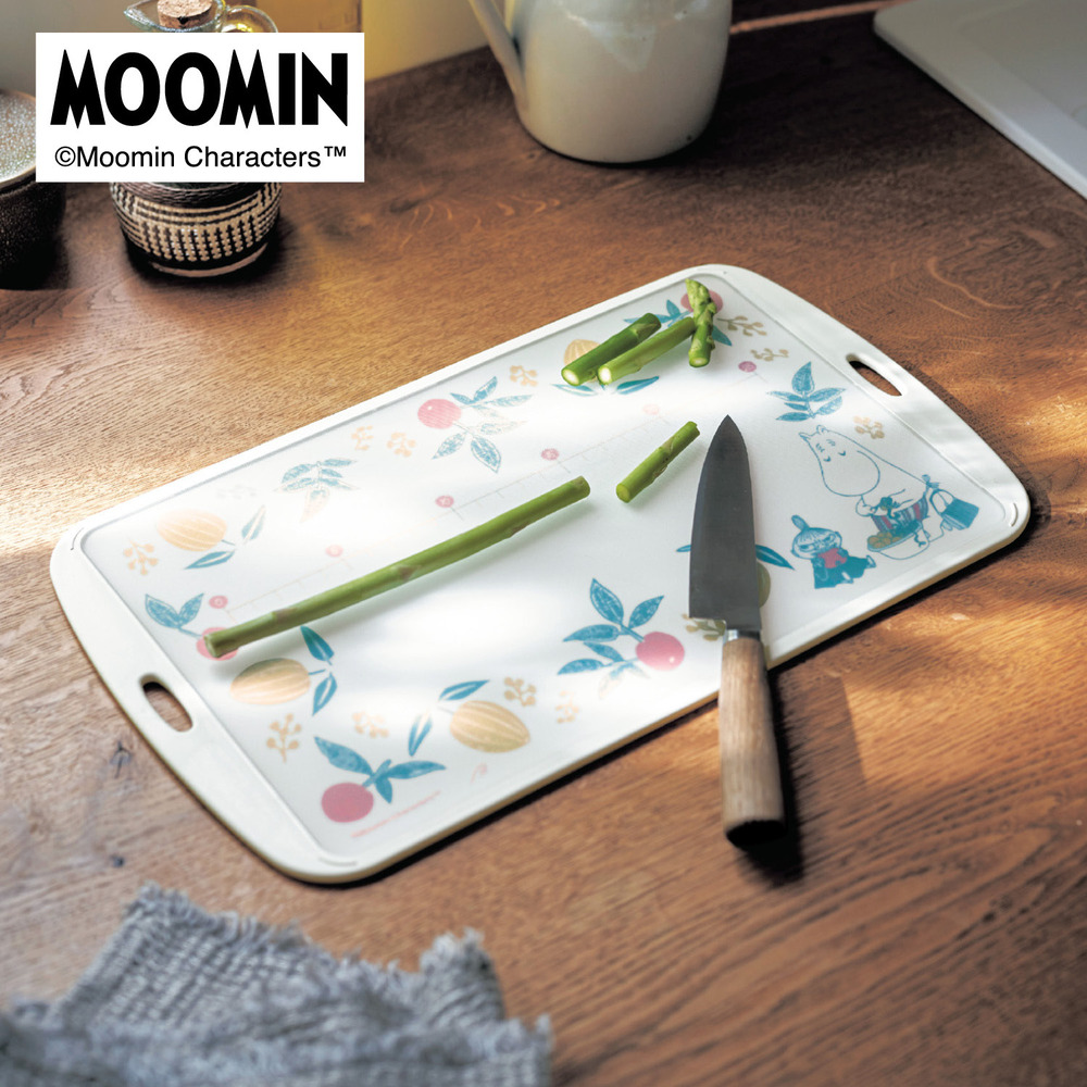 【ムーミン/MOOMIN】リバーシブルまな板 「ムーミン」