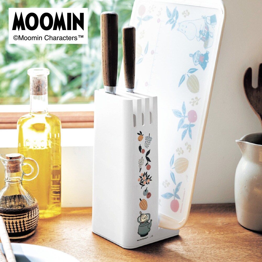 【ムーミン/MOOMIN】珪藻土の包丁スタンド「ムーミン」