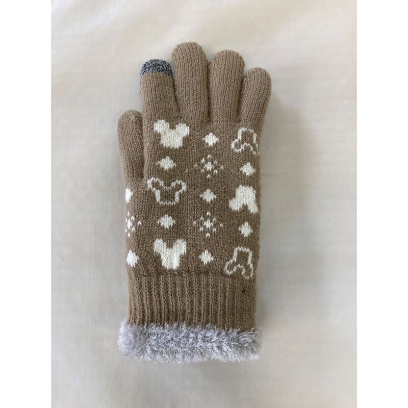 あったかふわふわ手袋 選べるキャラクター ディズニー Disney 通販のベルメゾンネット