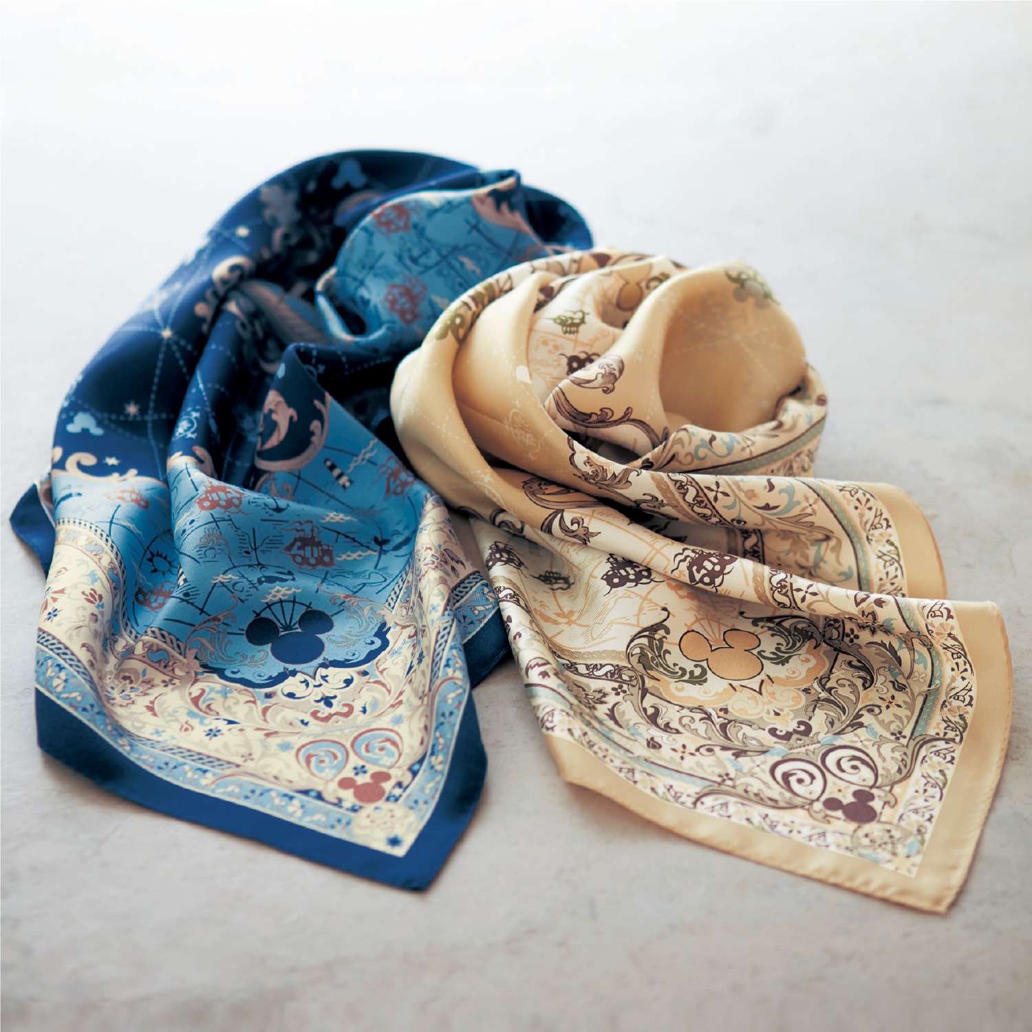 シルクスカーフ ミッキーモチーフ ディズニー Disney 通販のベルメゾンネット シルクスカーフ ミッキーモチーフ ディズニー Disney 通販のベルメゾンネット