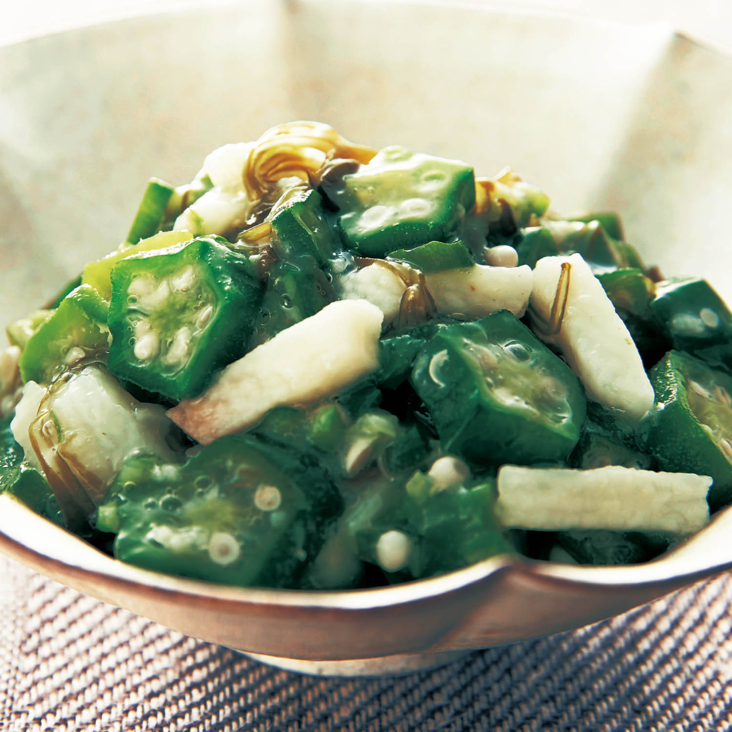 【ベルメゾン】オクラと芽かぶの山芋和え 32食 【ベルメゾン】オクラと芽かぶの山芋和え 32食