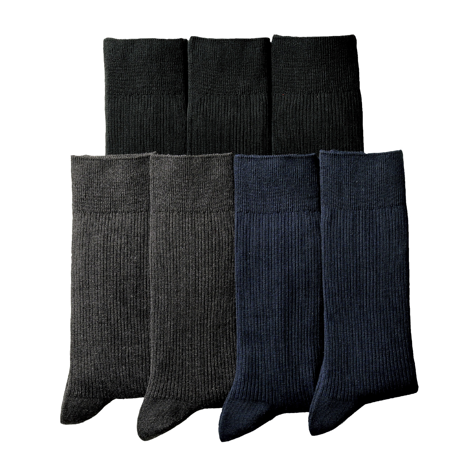 リブ無地ソックス同サイズ7足組 通販のベルメゾンネット リブ無地ソックス同サイズ7足組 通販のベルメゾンネット