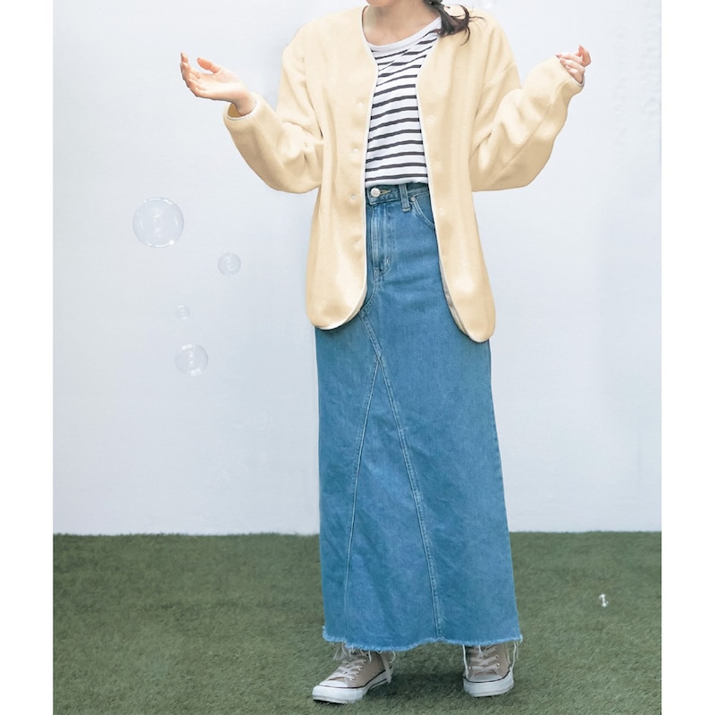 モデル身長162cm・Mサイズ着用