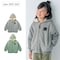 裏ボアロングパーカ 【子供服】