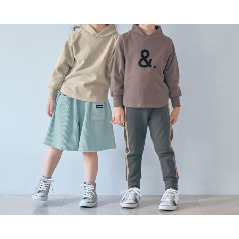 モデル身長(cm)/サイズ　左：113/110、右：114/110