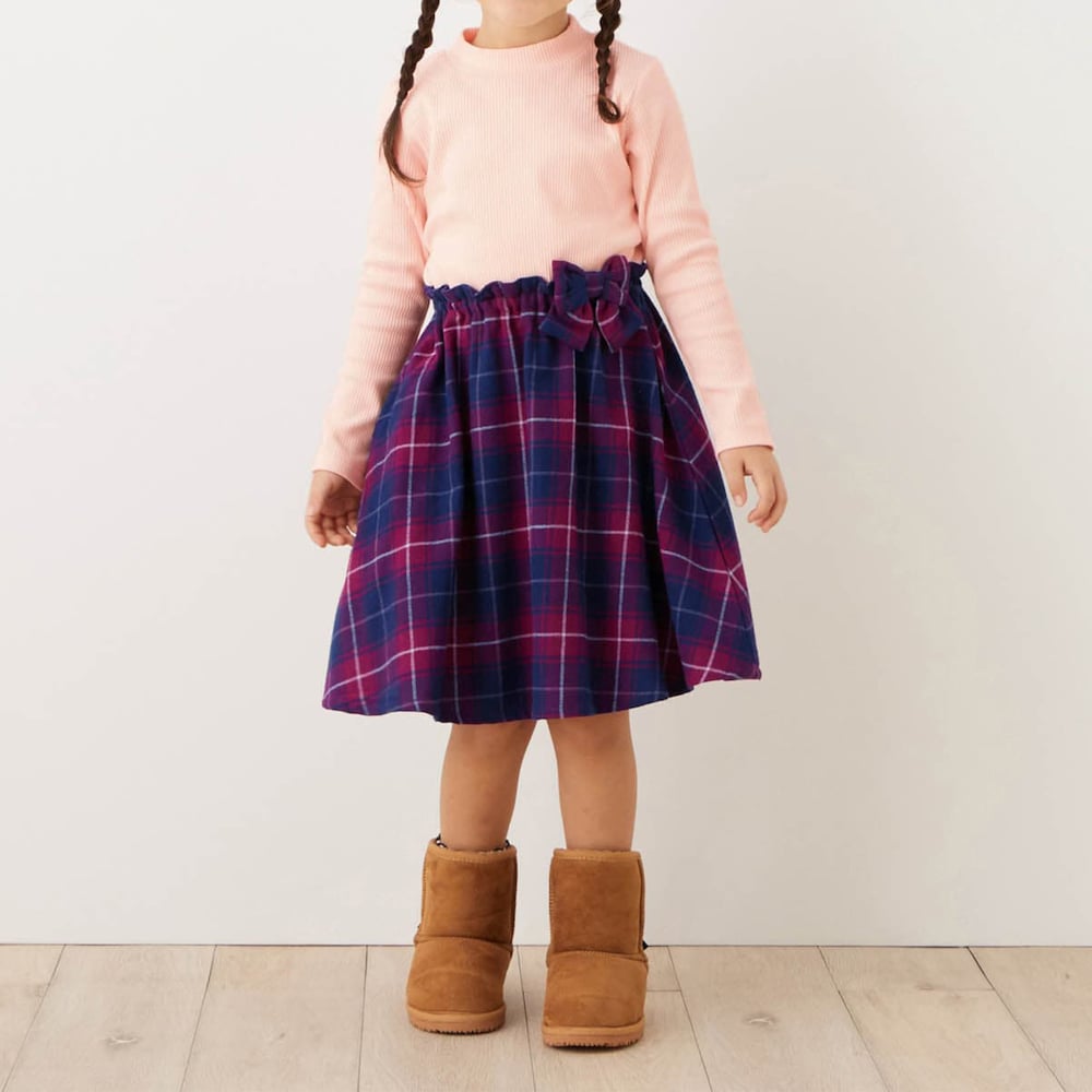 ピンク／モデル身長：110.5cm、着用サイズ：110