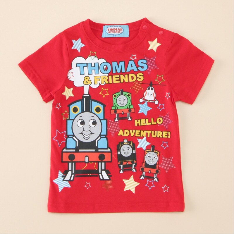 きかんしゃトーマスTシャツ（子供服 Tシャツ/カットソー 