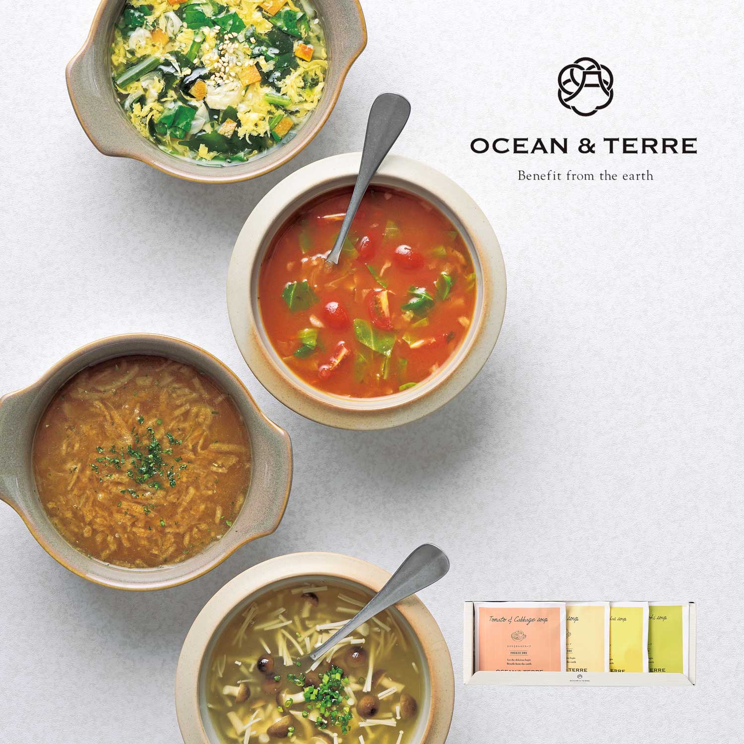 フリーズドライ野菜スープセット4点セット オーシャン テール Ocean Terre 通販のベルメゾンネット フリーズドライ野菜スープセット4点セット オーシャン テール Ocean Terre 通販のベルメゾンネット
