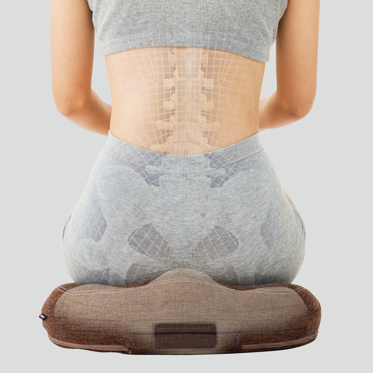 【ベルメゾン】骨盤底筋エクササイズクッション キュットブル 【ベルメゾン】骨盤底筋エクササイズクッション キュットブル