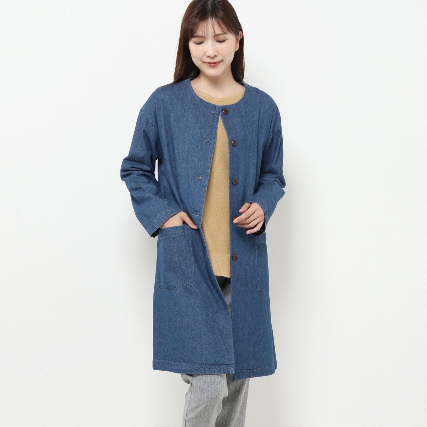 水色 コート レディースの通販 通販のベルメゾンネット 水色 コート レディースの通販 通販のベルメゾンネット