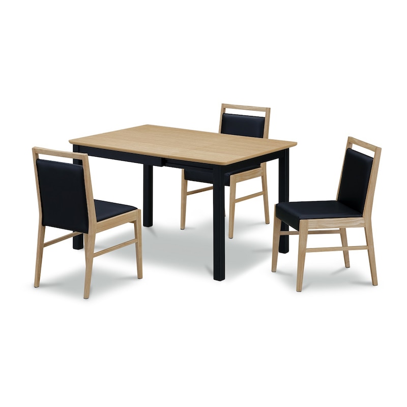 使用イメージ/ナチュラル×ブラック（幅82.5・120cm）