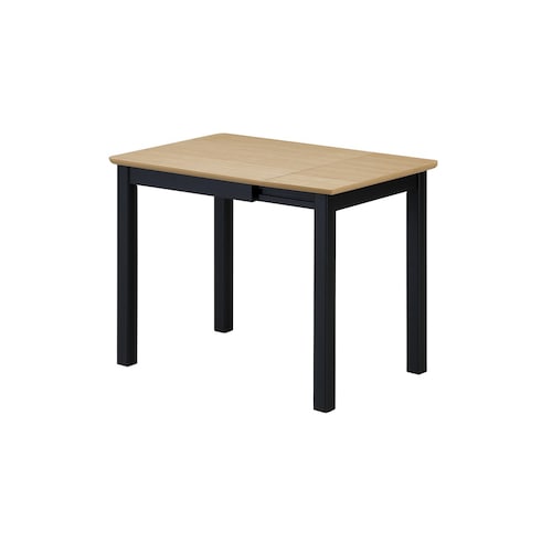 天板拡張式モダンデザインダイニングテーブル