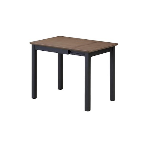 天板拡張式モダンデザインダイニングテーブル