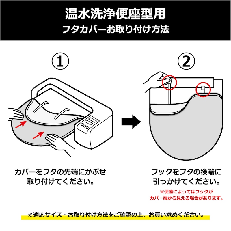 温水洗浄便座型用
