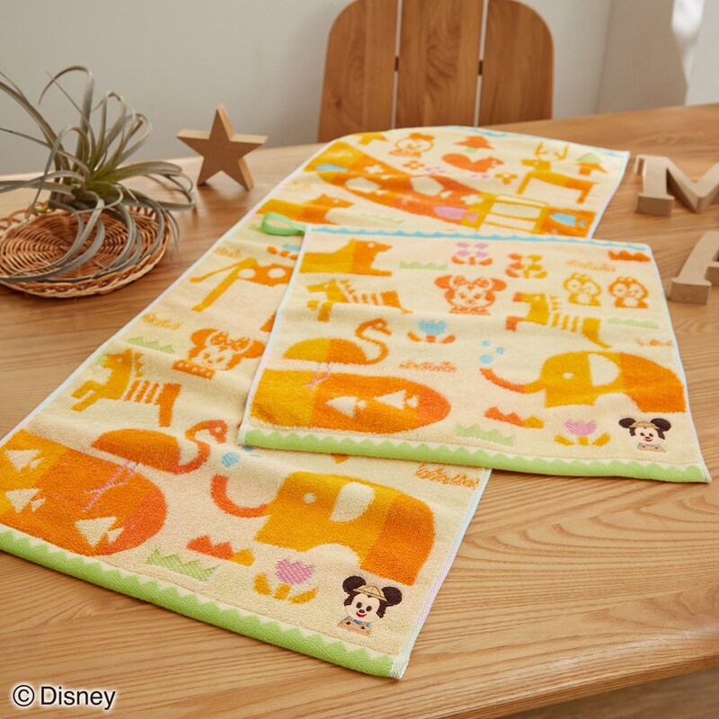 綿素材を使ったタオル ｔａｂｉｓｕｒｕ ｋｉｄｅａ ディズニー Disney 通販のベルメゾンネット