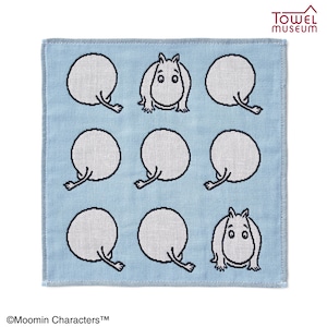 【ムーミン/MOOMIN】綿素材を使ったガーゼハンカチタオル「ムーミン」