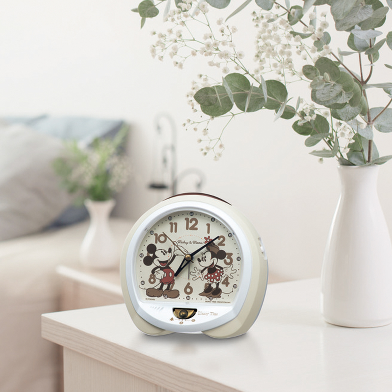 おしゃべり目覚まし時計 ミッキー ミニー ディズニー Disney 通販のベルメゾンネット おしゃべり目覚まし時計 ミッキー ミニー ディズニー Disney 通販のベルメゾンネット