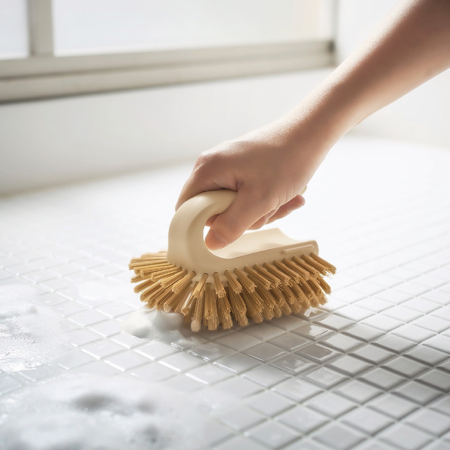 【ベルメゾン】バス床ブラシ[日本製]