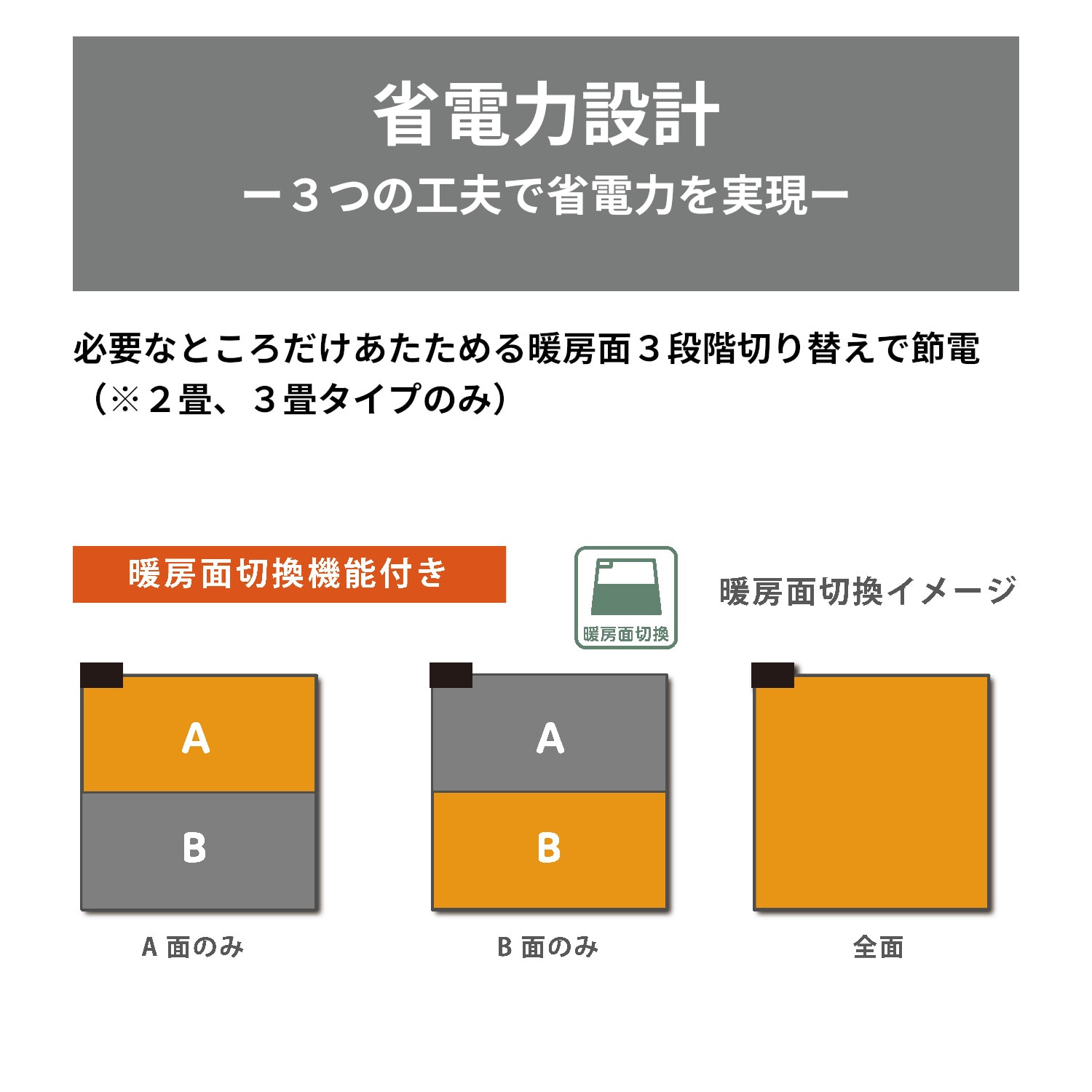 遠赤ふかふかホットカーペット ＜２畳／３畳＞