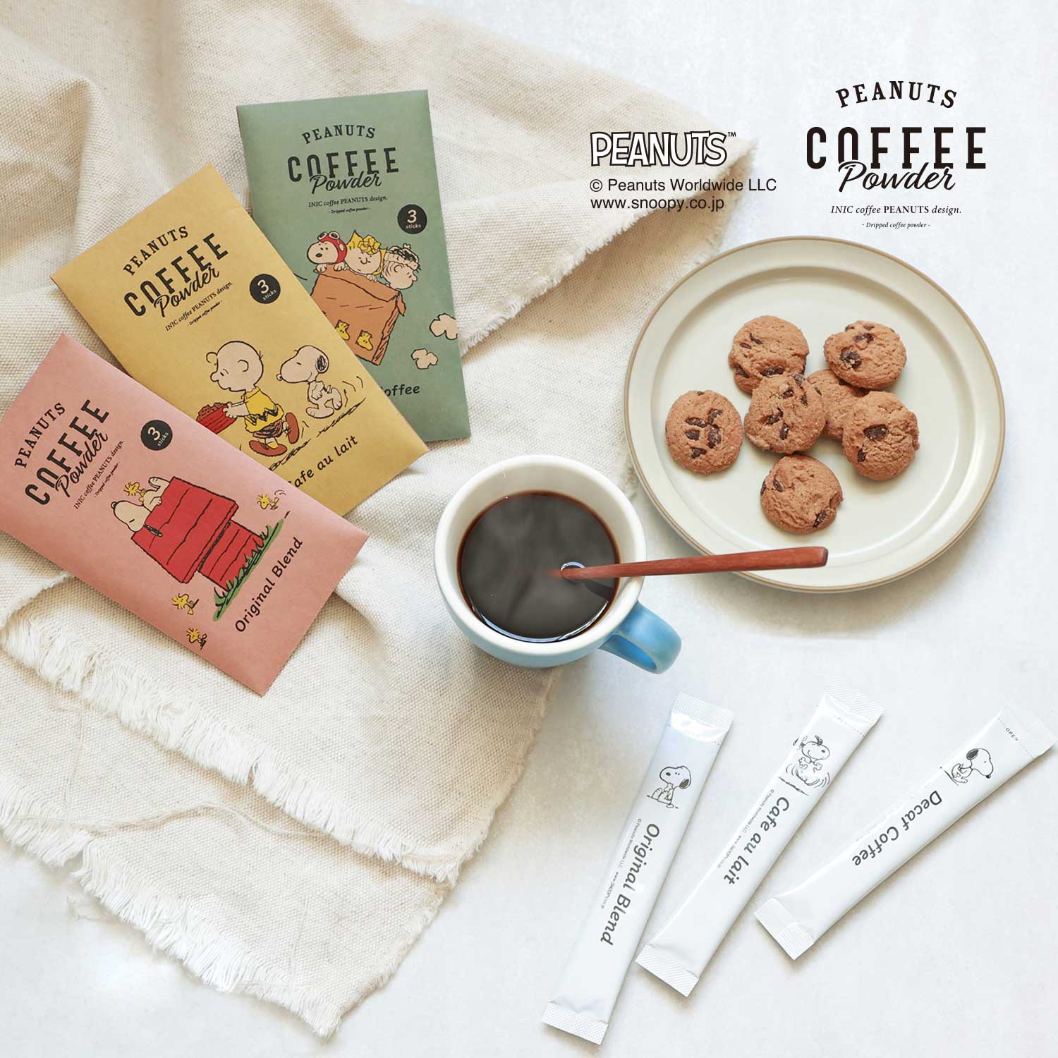 【イニックコーヒー/INIC coffee】【送料無料】 スヌーピー coffee 3種セット画像