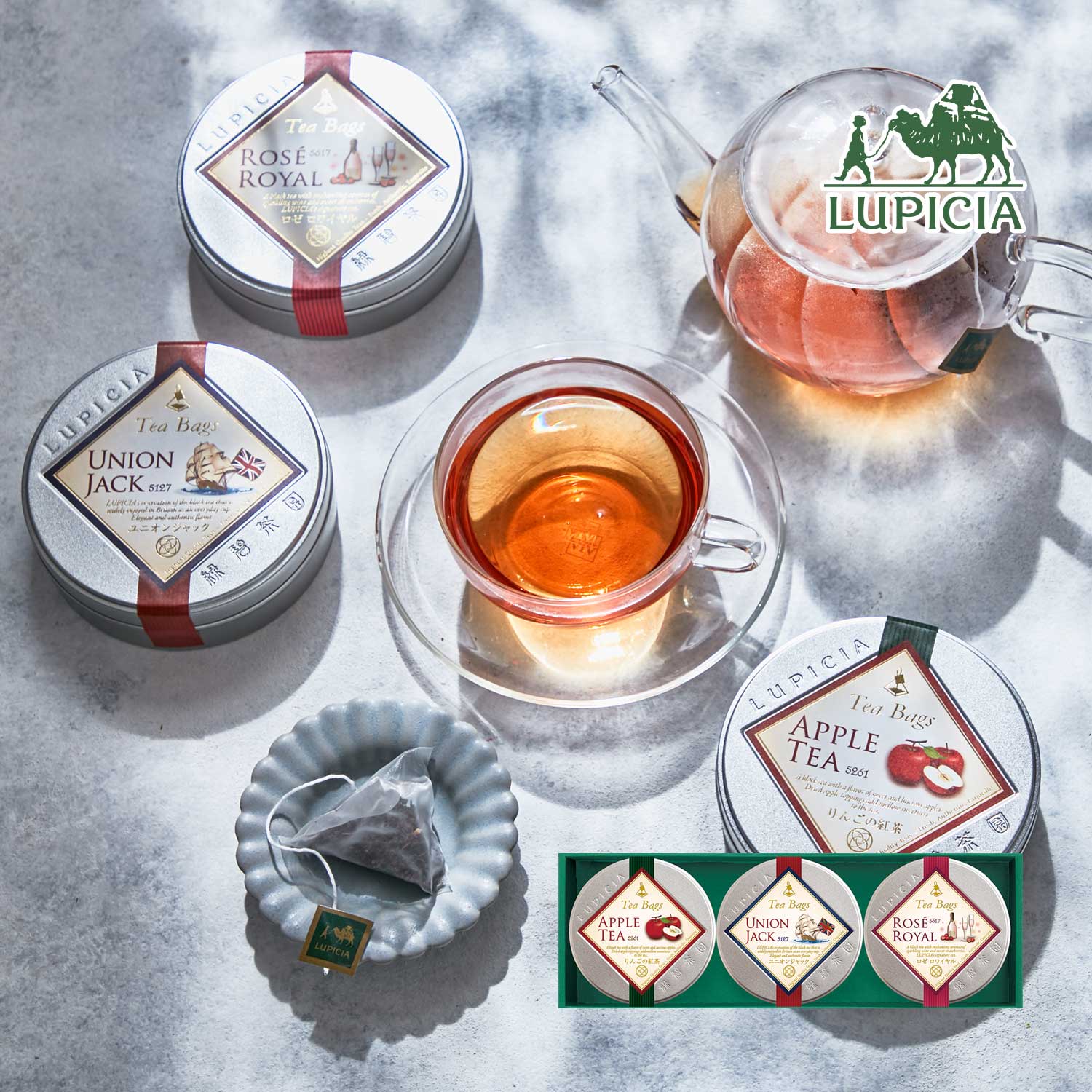 【ルピシア】アフタヌーンティー3種ティーバッグ 各10個入セット