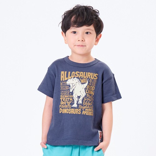 アロサウルス半袖Tシャツ【男の子 ベビー・子供服】