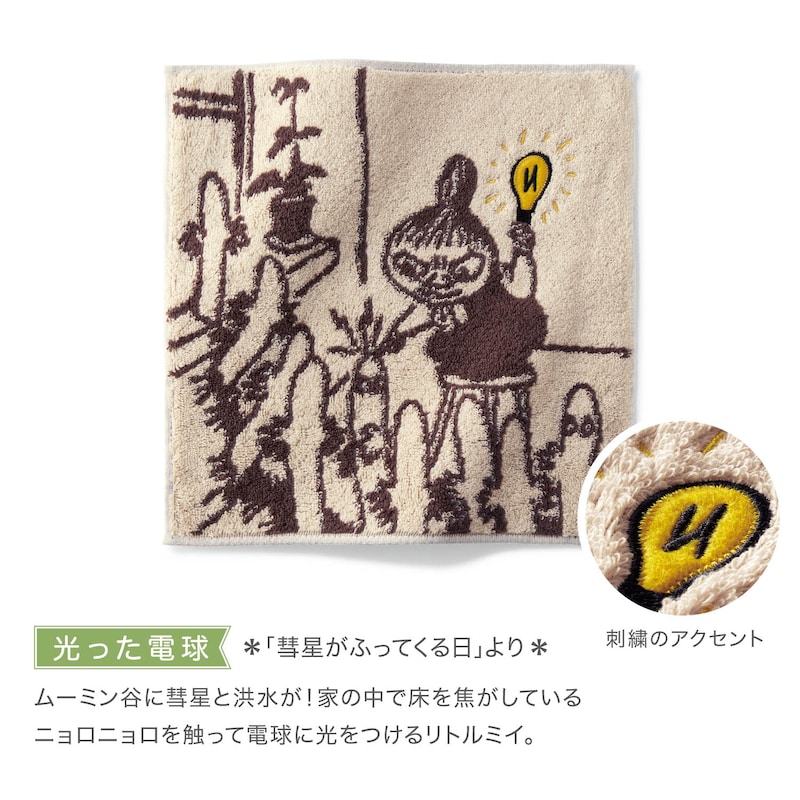 光った電球