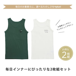 ロゴ＆スケーター柄