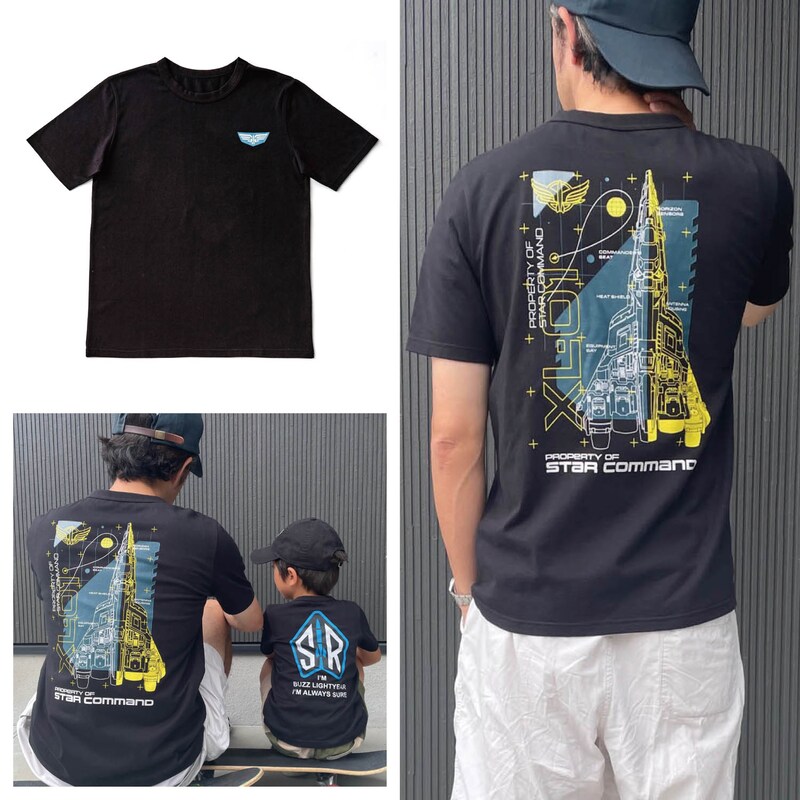 親子でお揃いメンズ半袖tシャツ バズ ライトイヤー ディズニー Disney 通販のベルメゾンネット