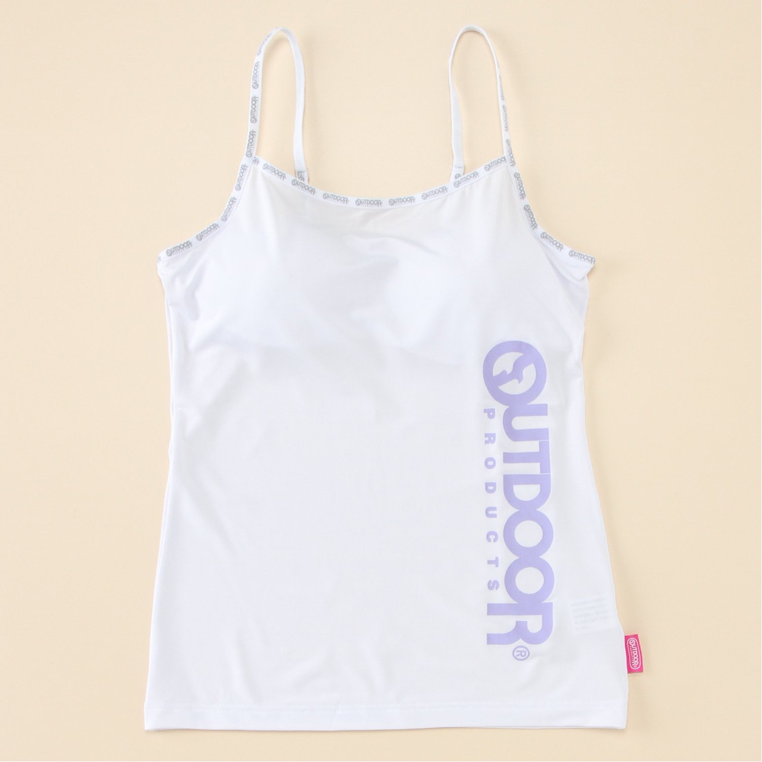 【アウトドアプロダクツ/OUTDOOR PRODUCTS】アウトドアプロダクツキャミソール【ジュニア カップ内蔵タイプ】