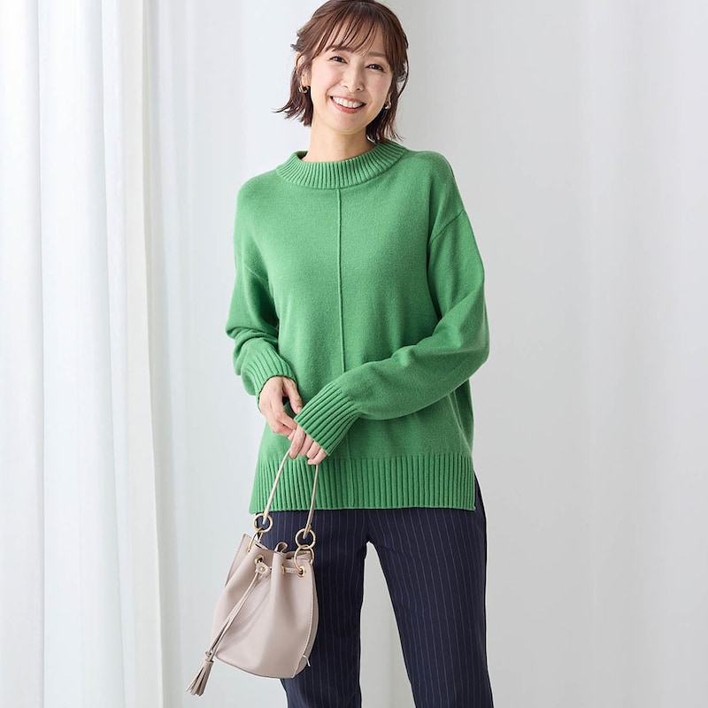 モデル身長169cm／M　＜グラスグリーン＞