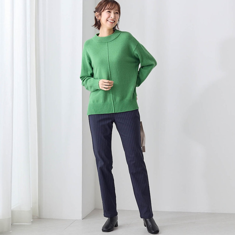 モデル身長169cm／M　＜グラスグリーン＞