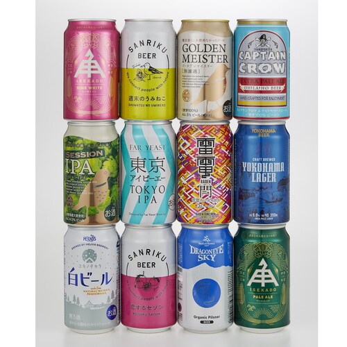 クラフトビールバラエティーセット １２種