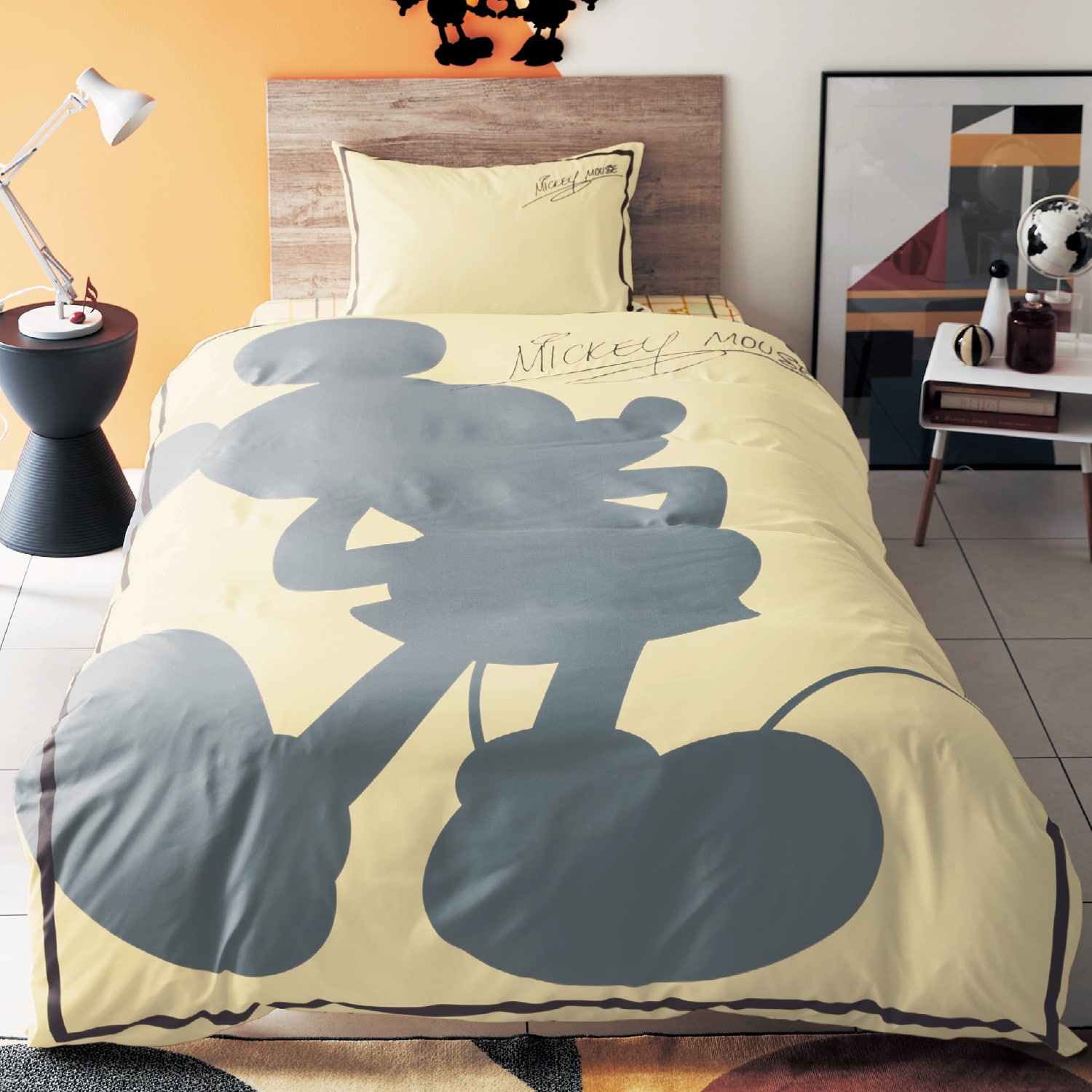 40%OFF！【ディズニー/Disney】布団カバーセット(3点)「ミッキーマウス」画像