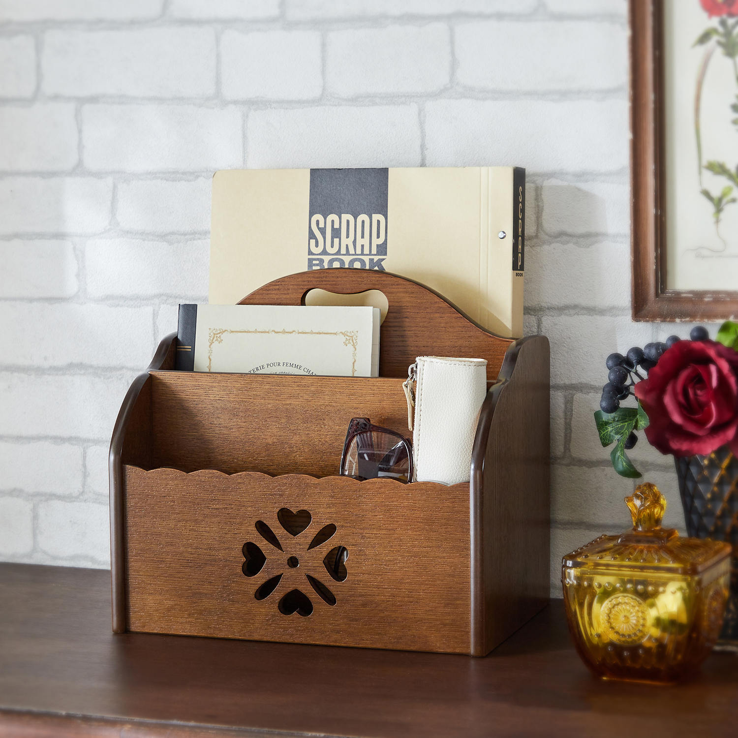 【パリの雑貨屋】A4ファイル収納ラック(パリの雑貨屋) 【パリの雑貨屋】A4ファイル収納ラック(パリの雑貨屋)