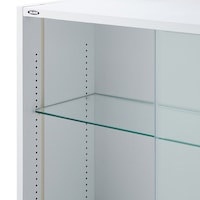 棚板は1.6cmピッチで可動できます。/ホワイト・A