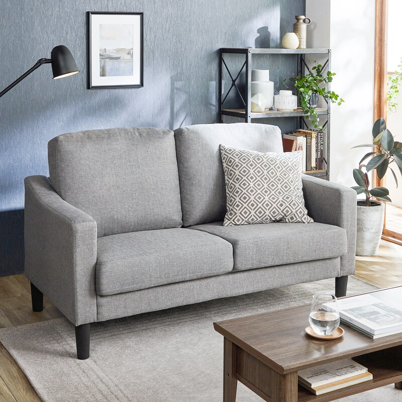 ボリューム感のある2人掛けソファー(生地タイプ)｜通販のベルメゾンネット 