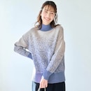 グラデーション柄（ロッキー山脈に降り積もる雪）