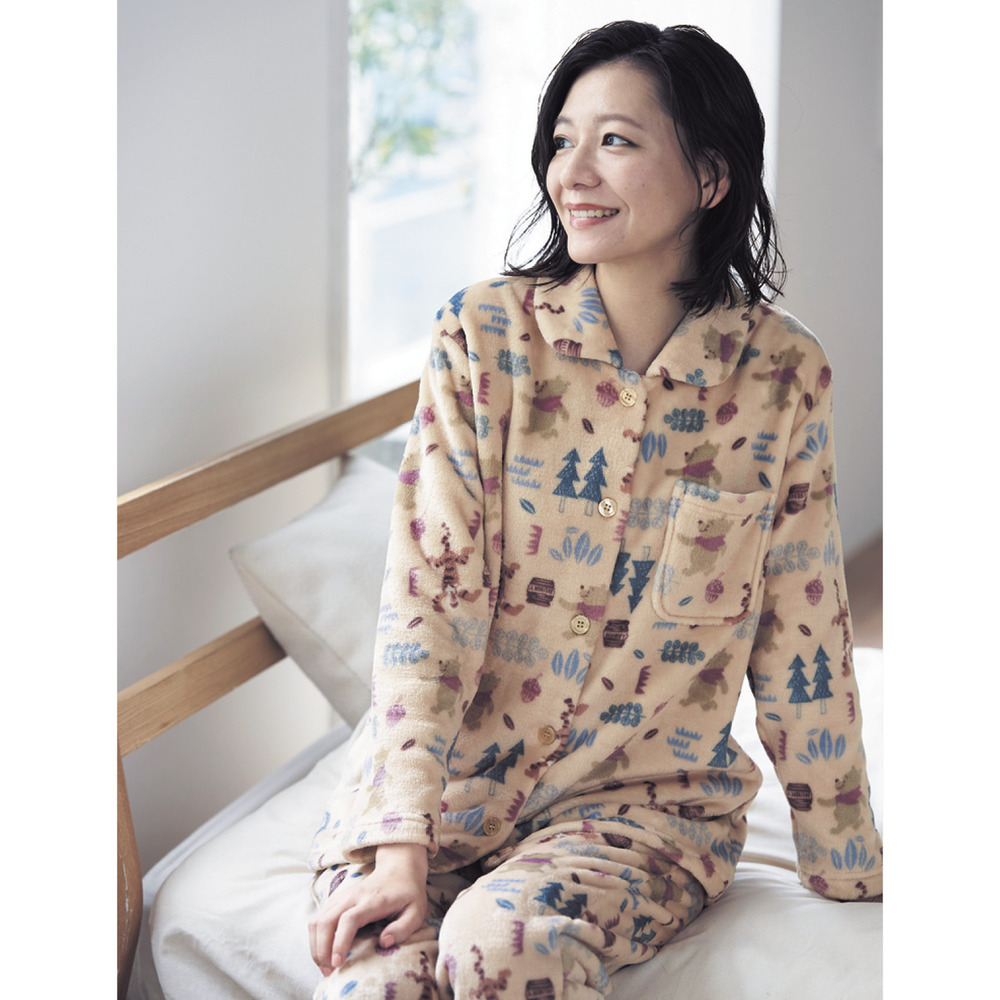 ふわふわあったかボアパジャマ(選べるキャラクター)(ディズニー/Disney) ふわふわあったかボアパジャマ(選べるキャラクター)(ディズニー/Disney)