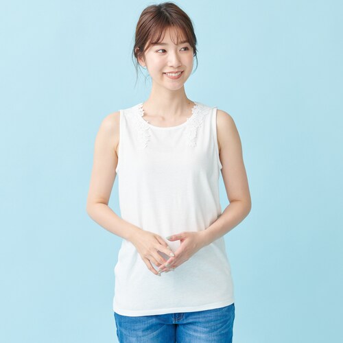 ブラウン レディース タンクトップの通販 通販のベルメゾンネット