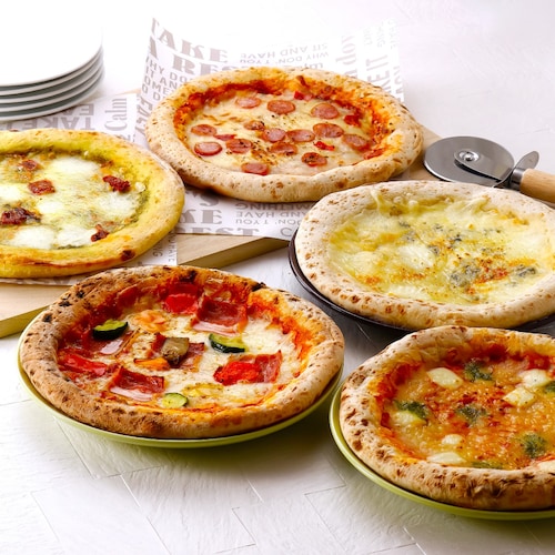 カーサ ディ カミーノのピザ5種セット