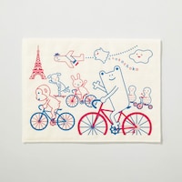 自転車でGO　※掲載画像の中からお届け。デザインはお任せください。