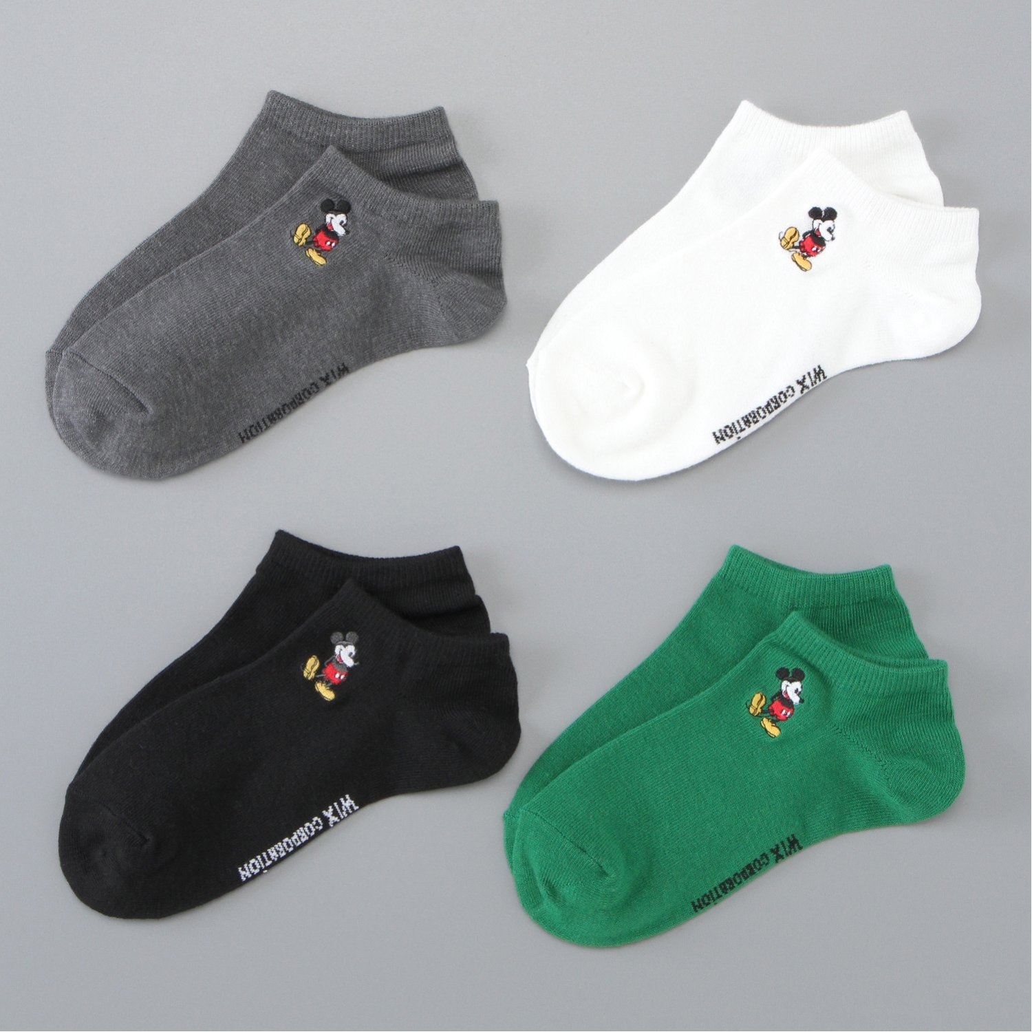 【ディズニー/Disney】【4足組】スニーカー丈ソックス(選べるキャラクター) 【ディズニー/Disney】【4足組】スニーカー丈ソックス(選べるキャラクター)