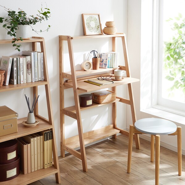 【ベルメゾン】オーク材のリビングデスク