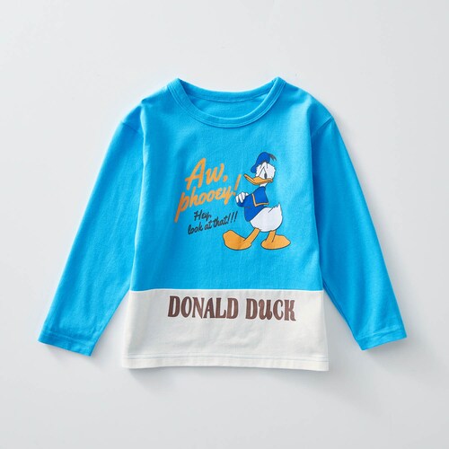切り替え長袖Tシャツ（選べるキャラクター）